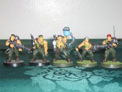 Catachan HQ Squad
